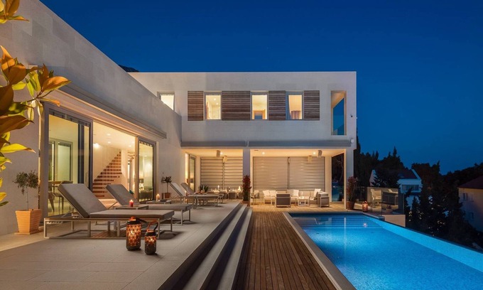 Sveta Nedjelja Villa | Exquisite Villa Celestia with Infinity Pool & Sea Views