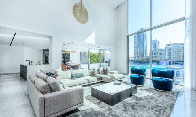 Dubai Marina Villa | Ultra Luxury Marina Villa - Private Pool, Sauna, Steam, Elevator & Elite Design