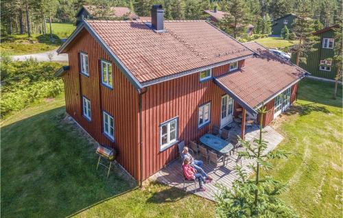 Øvre Ramse House | Pet-Friendly Retreat at Ulv - Hytte 3 with Private Pool