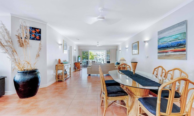 Wongaling Beach Apartment | Beachfront Escape at Ulysses One with Private Pool & Kitchen
