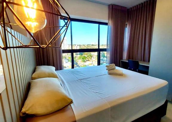 Jardim dos Estados Apartment | Stunning Oceanfront Retreat with Private Room at Ed. Vertigo