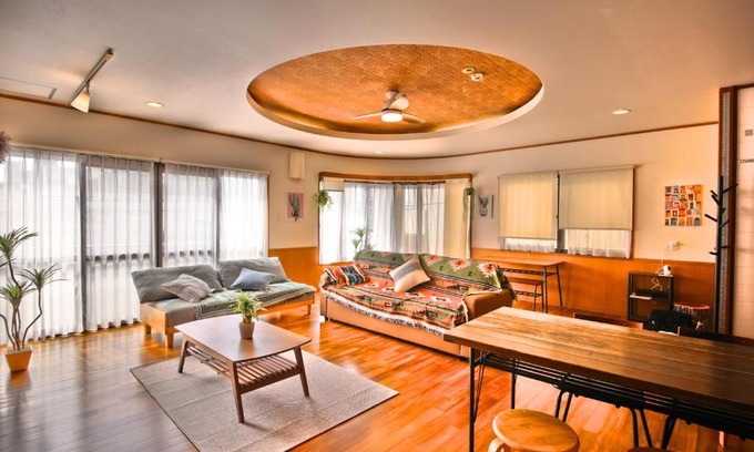 Taketomi-jima Taketomi-cho Apartment | UmisoraHouse: Family-Friendly Retreat in Ishigaki Island
