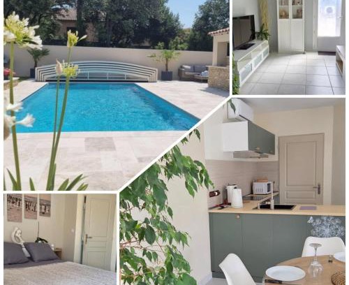 Orange House | Un air de provence avec piscine disponible seulement en fin de journée - À 5min de l'A7 et A9