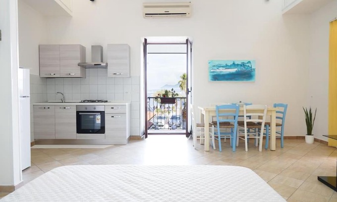 Bacoli Apartment | Seaside Apartment with Ocean View and Hot Tub Amenities