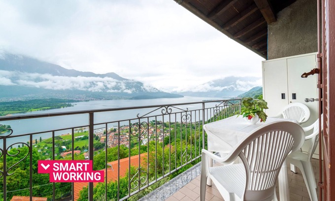 Cerceno Apartment | Explore Un Balcone sul Lago with Lake Views & Pet Friendly Stays