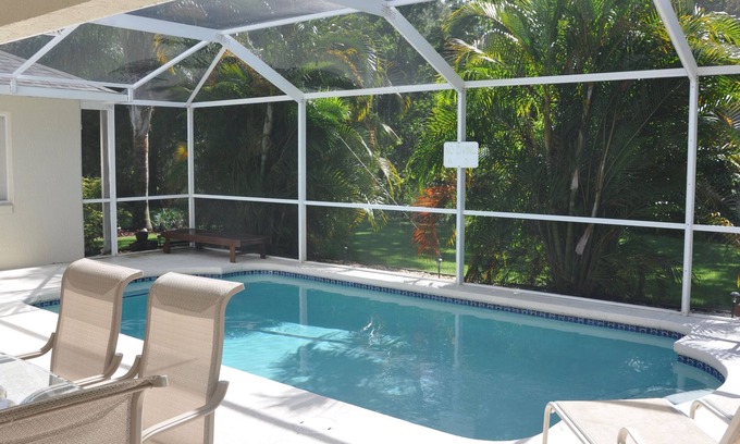 Thousand Oaks Villa | Exclusive Pool Privacy in a Tropical Oasis Near Disney