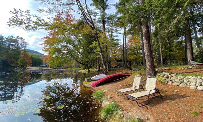 Lake Luzerne Cabin | Uncle Joe's Cabin: Lakefront Retreat with Ocean Views