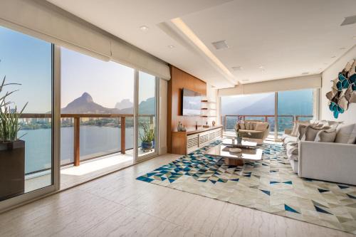 Lagoa Apartment | Unhotel - Apartamento 2 Suítes com Vista Panorâmica para a Lagoa