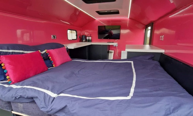 Boston Apartment | Unique Unimog Army Ambulance: Family-Friendly Getaway