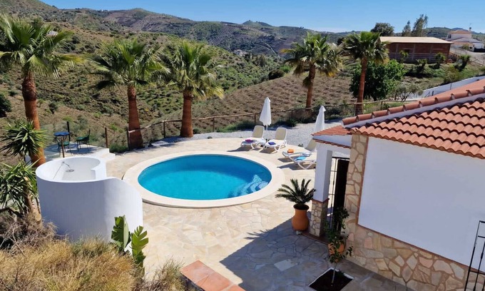Sedella Villa | Serene Countryside Retreat with Private Pool in Axarquia