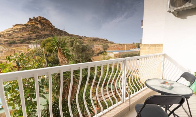 Marsalforn Apartment | Unique 2BR home with balcony & views in Gozo