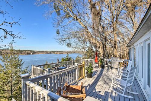 Camden House | Waterfront Camden Retreat with Grill & Ocean Views