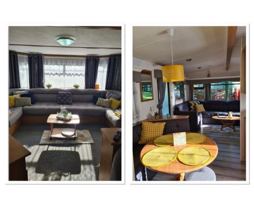 Girvan Apartment | Unique Caravan Retreat with Outdoor Space for Families