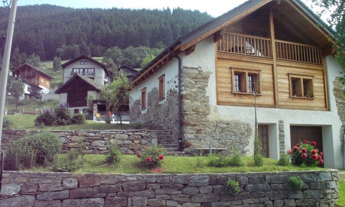 Faido House | Pet-Friendly Chalet with Ocean View in the Valley