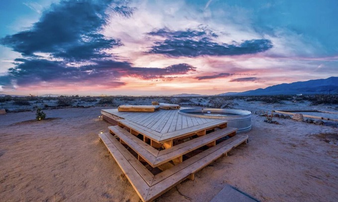 Wonder Valley Cabin | Quaint Retreat with Pool & Hot Tub Near Joshua Tree Park