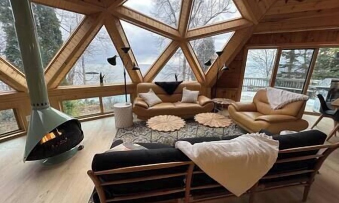 Schroeder House | Unique Geo Dome with Inviting Lake Superior Views