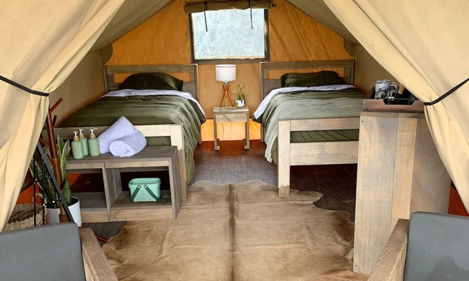 Port Isabel Cabin | Unique Glamping Experience Near South Padre Island