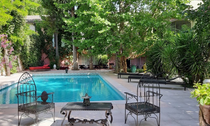 Marsillargues House | Exclusive House Penthouse with Private Pool & Tennis Court
