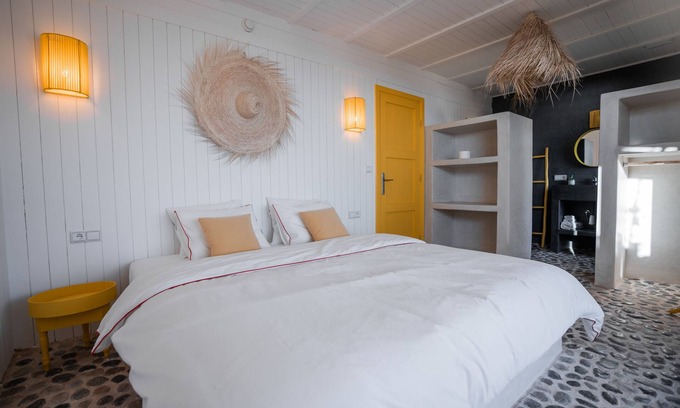 Essaouira Cottage | Ocean View Yellow Cabin with Private Pool and Spa