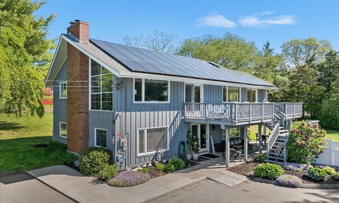 Mystic House | Unmatched Retreat with Oceanfront Views & Private Patio