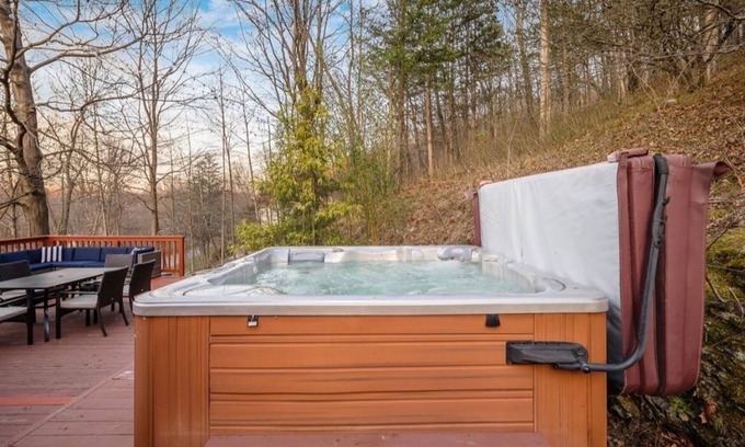 Monroe House | Scenic Home with King Suite, Hot Tub & Pool Access