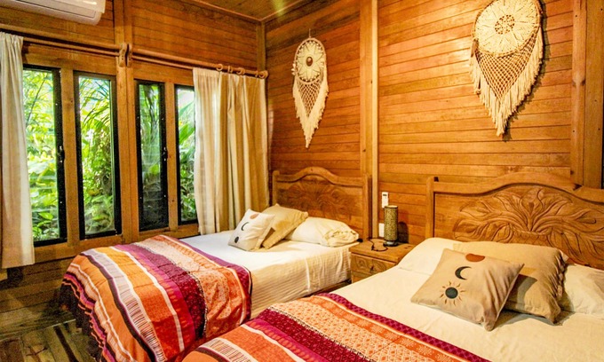 La Veleta Cabin | Unique Wooden Cabin Retreat with Pool & Spa in the Jungle