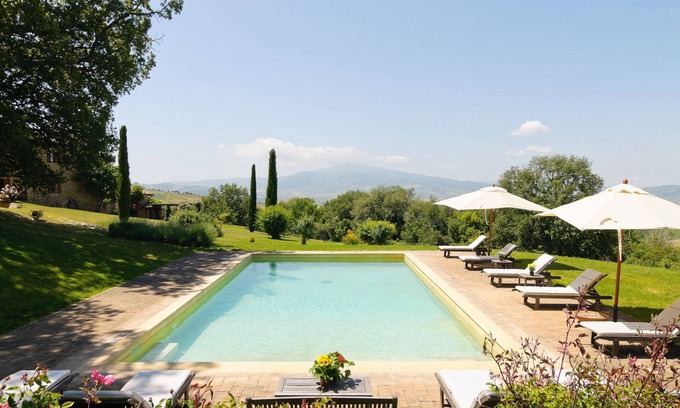 Monticchiello Other | Scenic 3-Bedroom Villa with Pool & A/C in Pienza