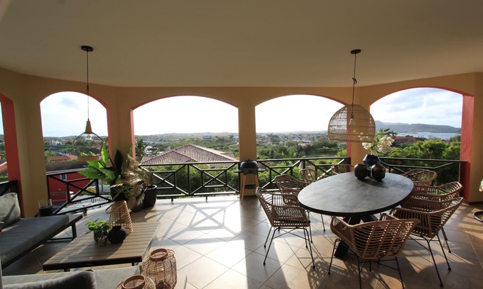 Jan Thiel Apartment | Stunning View of Jan Thiel & Spanish Water, Near Beach