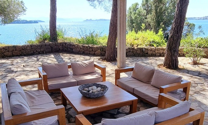 Kontokali House | Exceptional Villa with Private Beach Path & Ocean Views