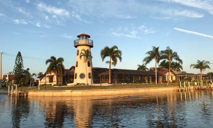 Punta Gorda House | Exclusive Villa with Lighthouse: Top-Rated Ocean View Retreat