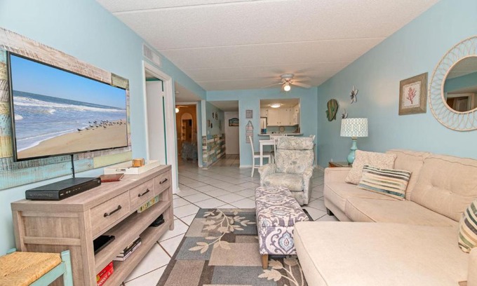 St. Augustine Beach House | Discover Unit 3113 at Ocean Racquet Resort with Pool Access