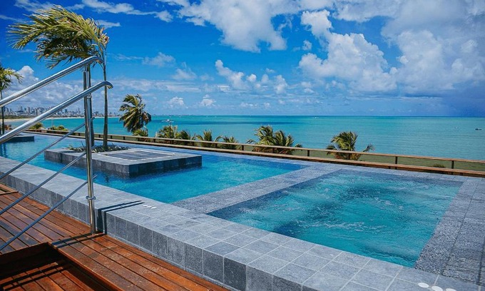 Cabo Branco Apartment | Oceanview Retreat: Unity #012 Lounge - Cabo Branco