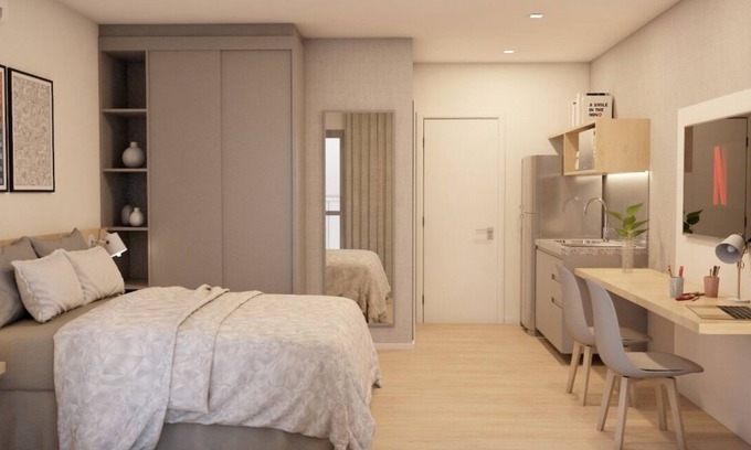 Liberdade Apartment | Modern Studio at Uotel Liberdade with Spa & Breakfast