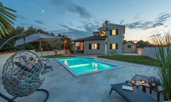 Kastelir-Labinci House | Family-Friendly Villa with Private Pool and Ocean Views