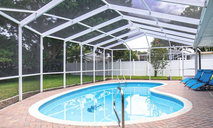 Boca Ciega Ridge House | Impressive 3BR Home with Heated Pool Near the Beach