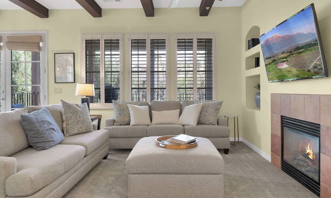 La Quinta Villa | Prime 3 Bedroom Villa Steps from Pool & Spa Relaxation