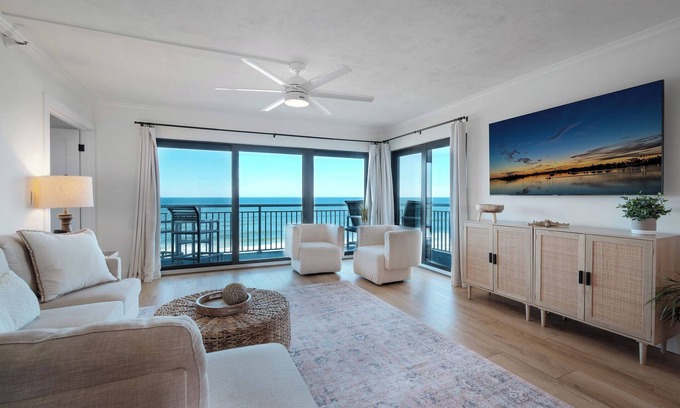 New Smyrna Beach Condo | Oceanfront Getaway with Breathtaking Views & Top Amenities