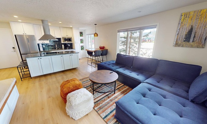 Dillon Condo | Updated End Unit In Town! Walk to Concerts, Marina, Parks, Rec Path
