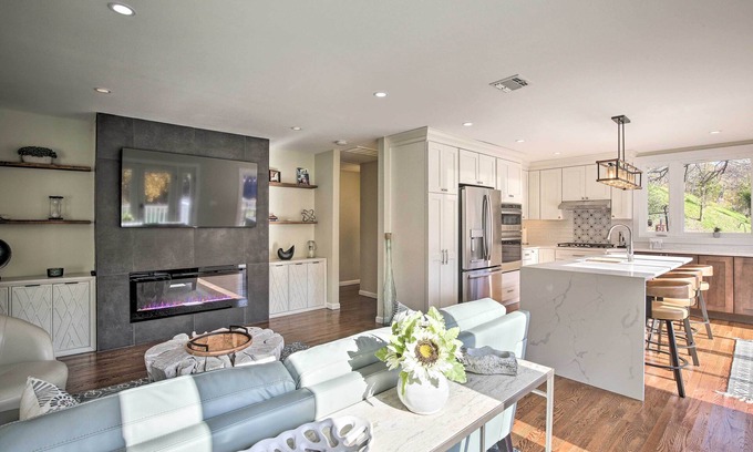 Stony Point House | Scenic Retreat with Pool & Hot Tub on Expansive Grounds