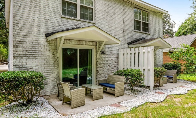 Savannah House | Inviting Ground-Floor Condo with Patio & Pet-Friendly Amenities