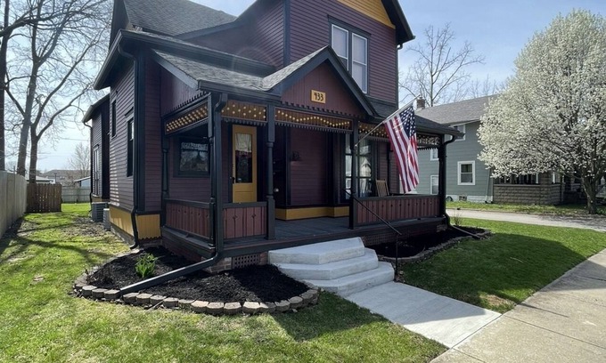 Greenfield House | Historic Home in Greenfield: Pet-Friendly & Near Downtown