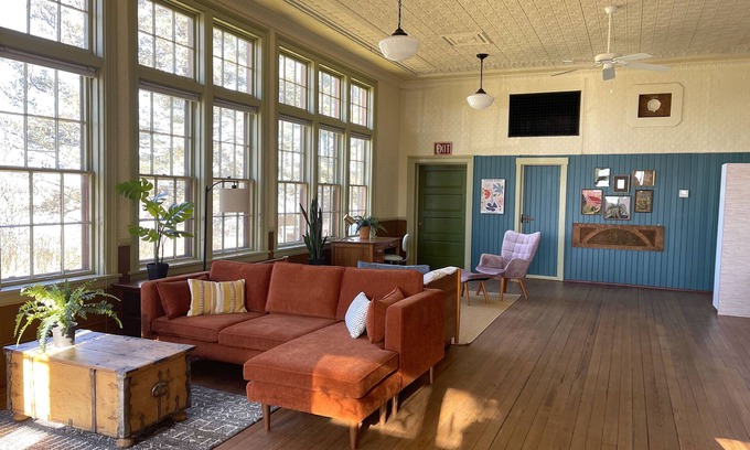 Pepin County House | Historic Schoolhouse Retreat with Breakfast & Family-Friendly Fun