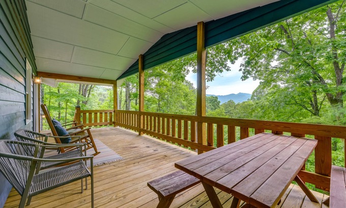 Mountain Springs House | Inviting Home with Private Hot Tub & Mountain Views