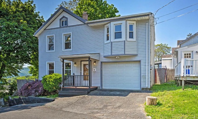 Highland Falls House | Cozy Home with Patio Just a Half Mile from West Point