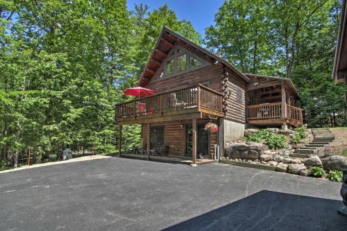 Conway House | Cozy Log Cabin Near Story Land & Dianas Baths, Pet-Friendly!