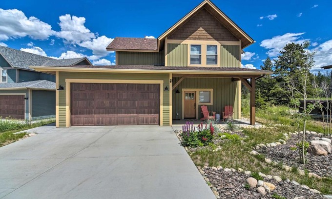 Fraser House | Modern Mountain Home Near Winter Park Resort with Hot Tub