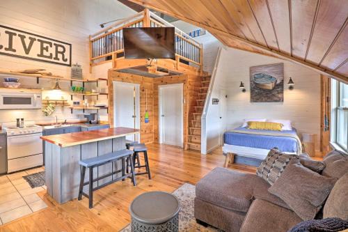 Mountain View Apartment | Inviting Mtn View Studio with Loft - Perfect for Families!