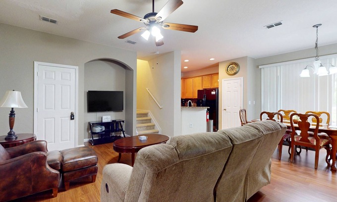 Trafalgar Village House | Discover a Refreshing Retreat Near Disney with Pool Access