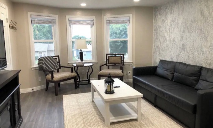Sioux Falls House | Indulge at Upper West Villa with Pool & Spa Amenities
