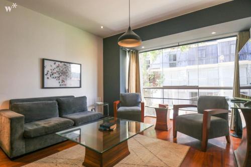 Reducto Apartment | Elegant 2BR Retreat at Larcomar Miraflores